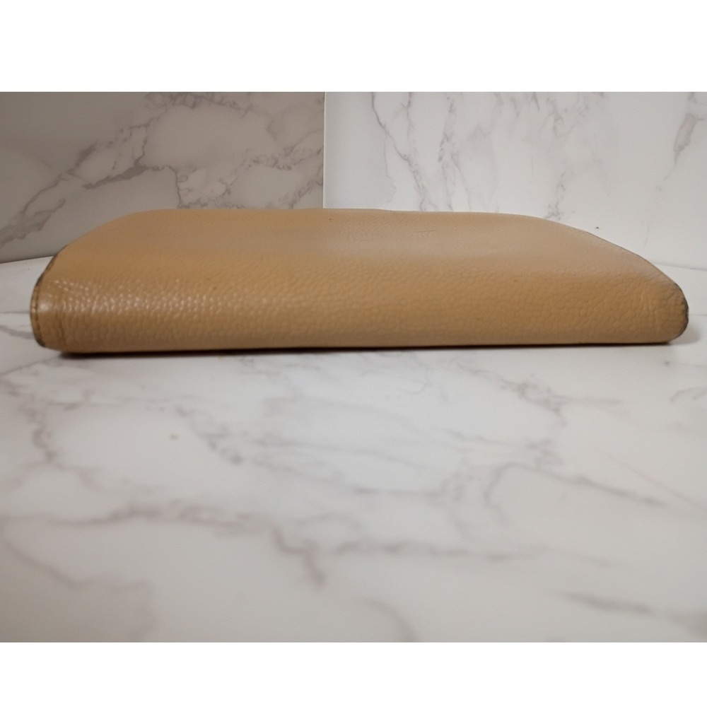 CHANEL Vintage Tan Coco Mark Long Caviar Leather Continental Wallet - Picture 3 of 6